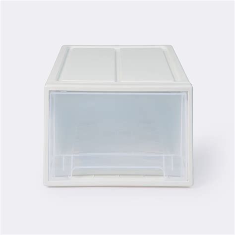 big w plastic storage drawers.